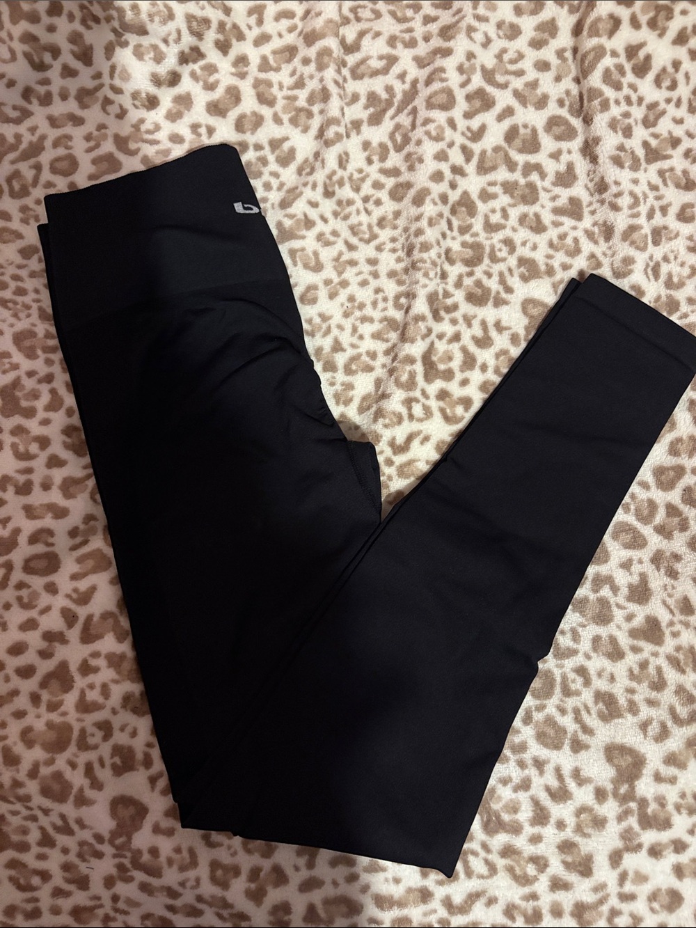 High-Rise Black Performance Leggings for Women